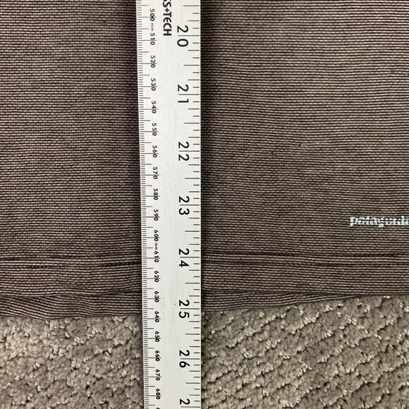 Patagonia Capilene 3 Midweight 1/4 Zip Pullover Women's Large Brown Base Layer - Picture 13 of 16